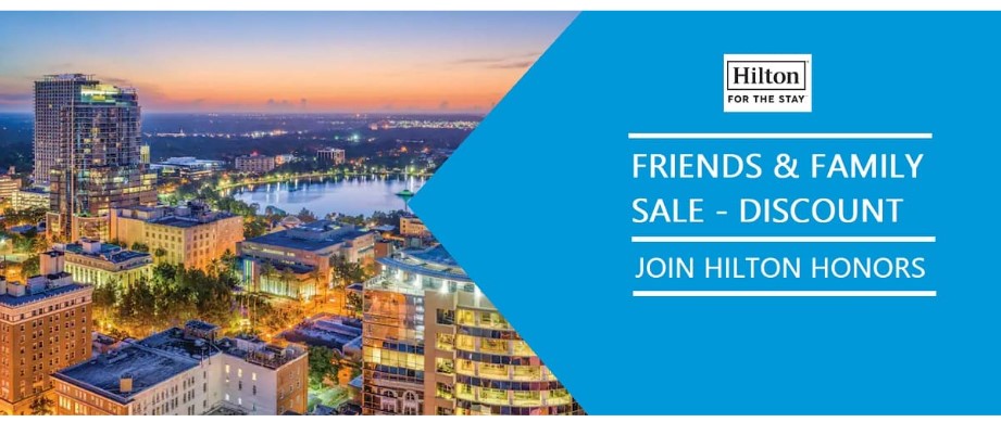 Hilton friends and family discount