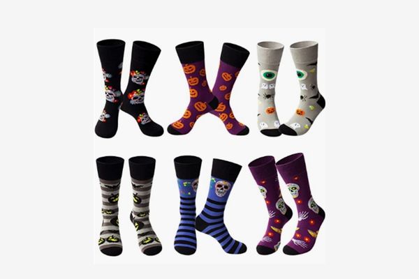 TENYSAF Fun Halloween Socks for men