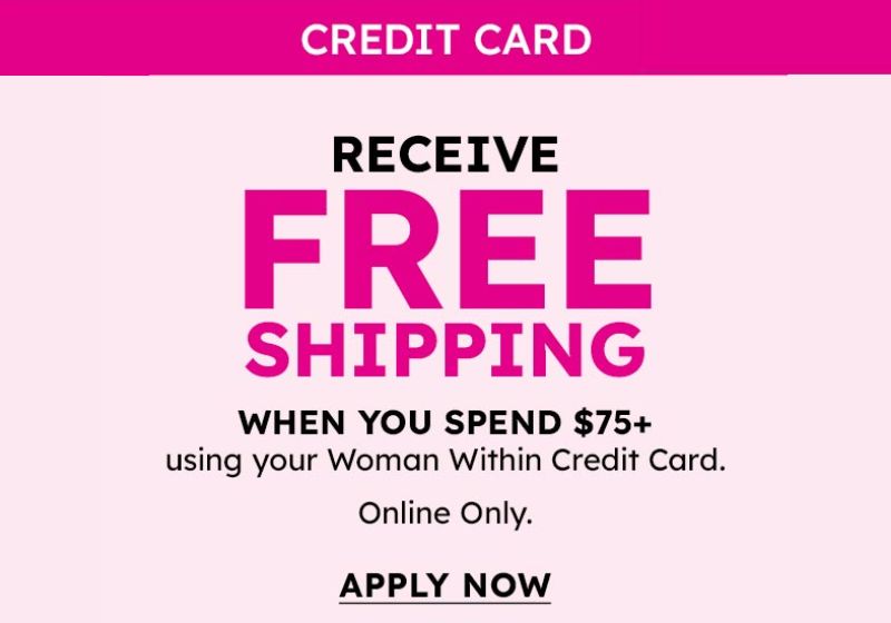 Woman Within Free shipping